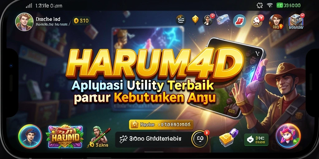 Tampilan antarmuka aplikasi HARUM4D yang pengguna-friendly.