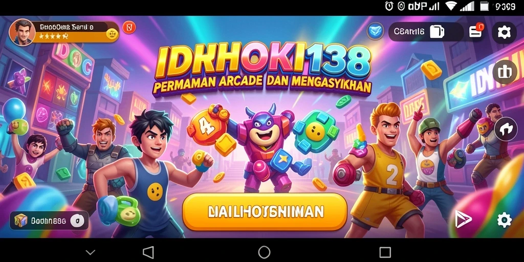 Tampilan gameplay seru dan menantang di IDRHOKI138.
