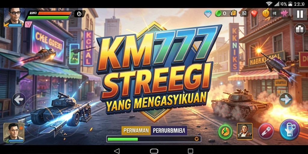 Gameplay seru dan mendebarkan di KM777.