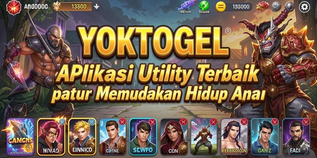 Tampilan utama YOKTOGEL dengan berbagai fitur Utility yang memudahkan.